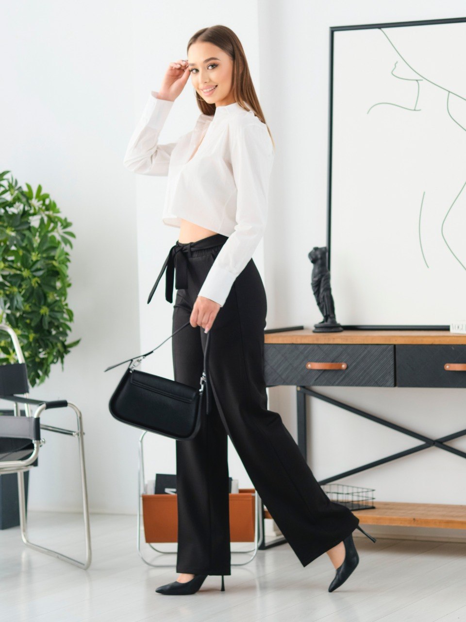 Брюки "Elegant Flare" Клеш